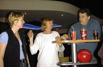 Jackie, Chris and Dave Cosh